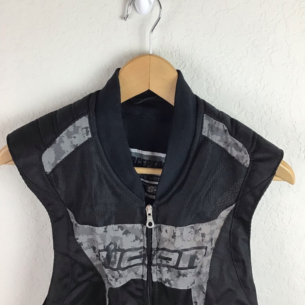 Icon Motorcycle Vest Reflective Vest Interceptor - Picture 3 of 9
